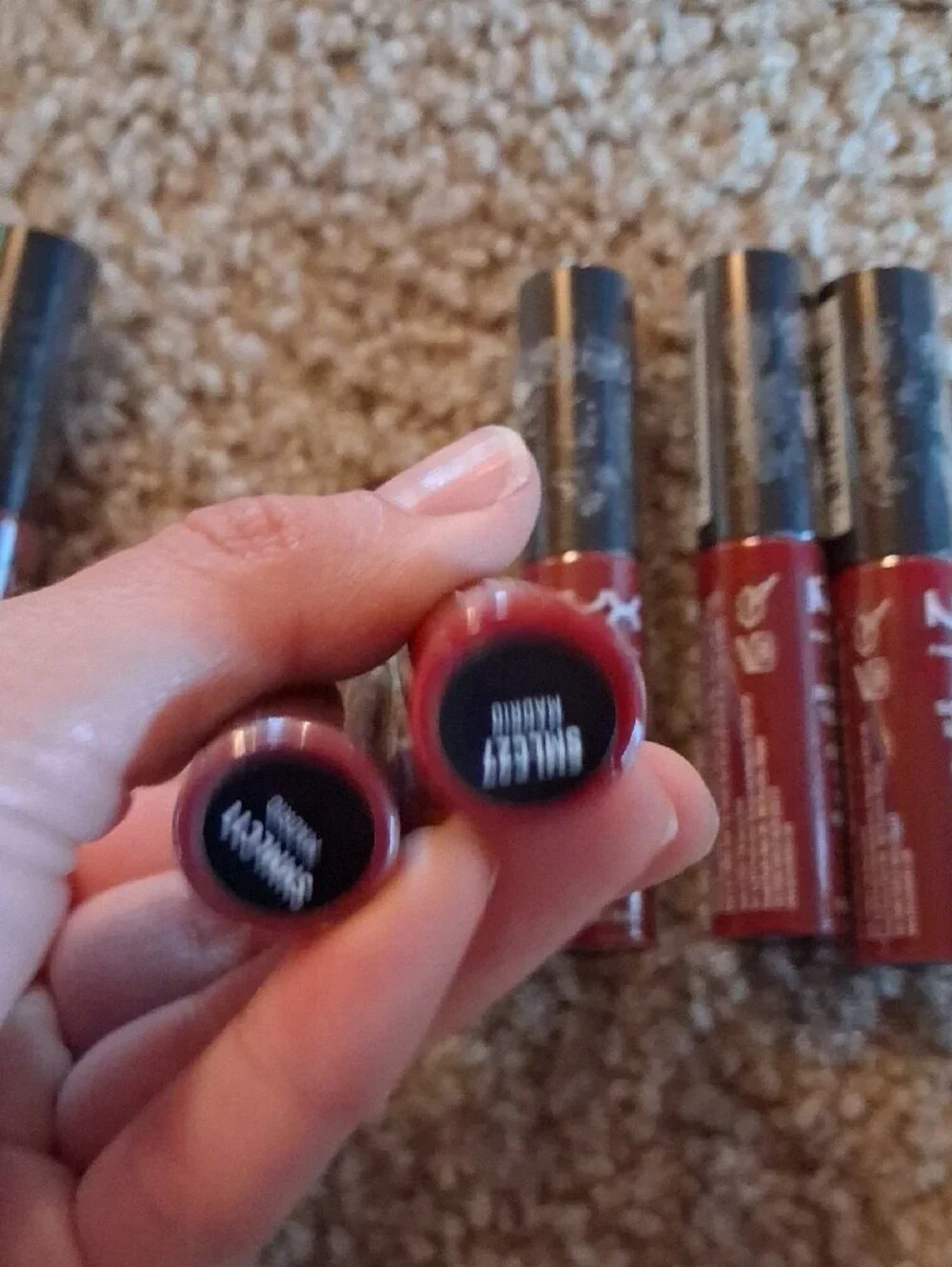 NYX Soft Matte Lip Creams Zurich Prague Madrid Bundle Lot
